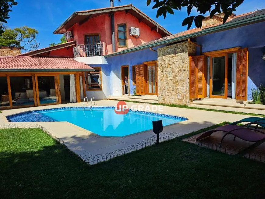 Foto 1 de Casa de Condomínio com 4 Quartos para alugar, 450m² em Alphaville Residencial 6, Santana de Parnaíba