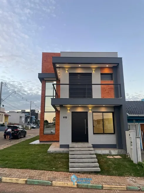 Foto 1 de Casa de Condomínio com 3 Quartos à venda, 101m² em Morada Vale II, Gravataí