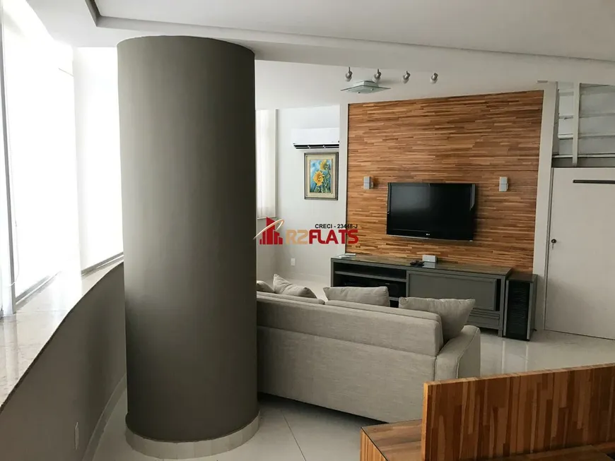 Foto 1 de Flat com 2 Quartos para alugar, 65m² em Brooklin, São Paulo
