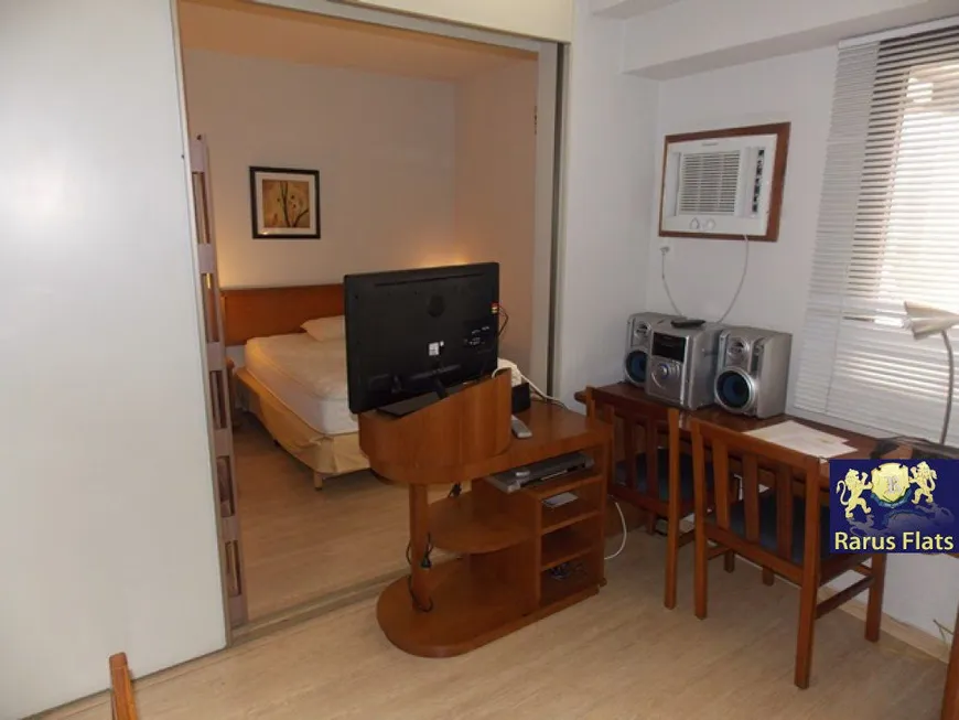 Foto 1 de Flat com 1 Quarto para alugar, 37m² em Moema, São Paulo