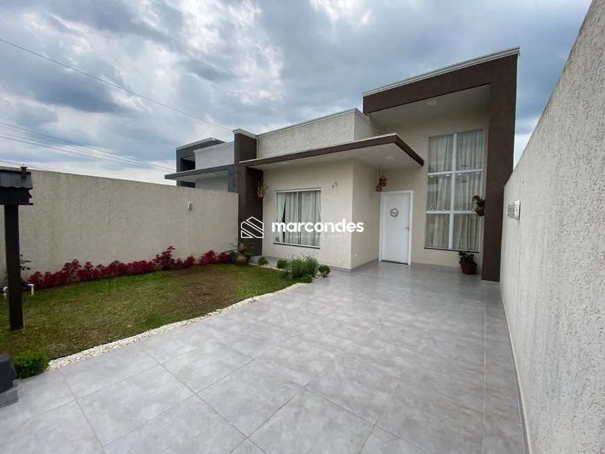 Foto 1 de Casa com 3 Quartos à venda, 90m² em Eucaliptos, Fazenda Rio Grande