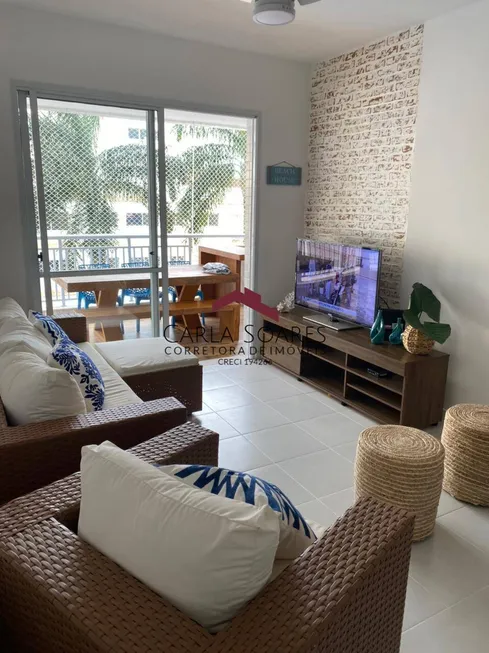 Foto 1 de Apartamento com 3 Quartos à venda, 118m² em Vila Alzira, Guarujá