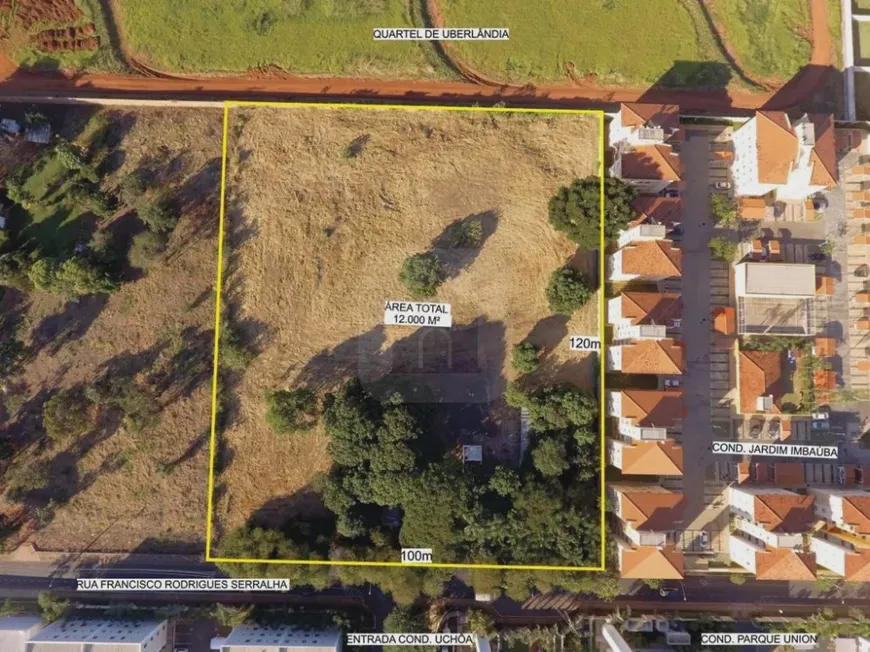 Foto 1 de Lote/Terreno à venda, 12000m² em Chácaras Tubalina E Quartel, Uberlândia