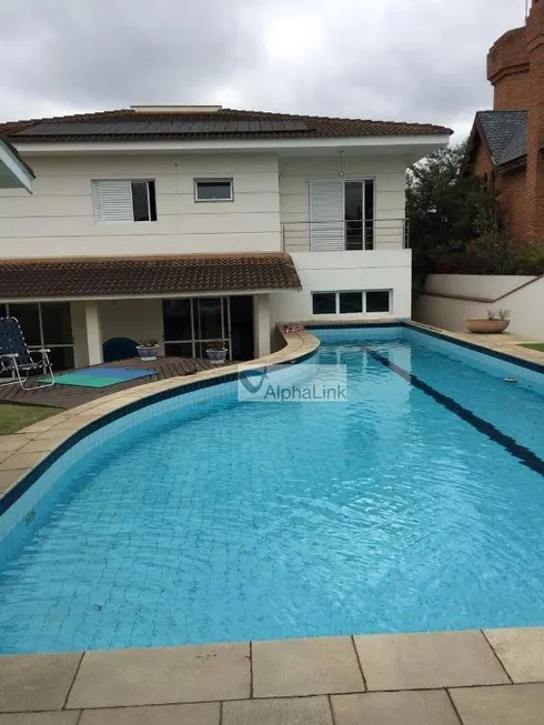 Foto 1 de Casa de Condomínio com 4 Quartos para alugar, 480m² em Alphaville, Santana de Parnaíba