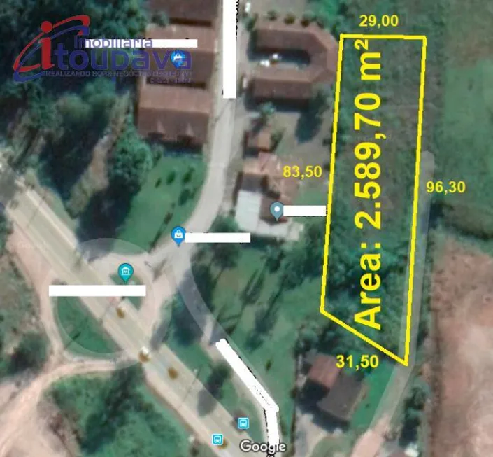 Foto 1 de Lote/Terreno à venda, 2589m² em Bela Vista, Gaspar