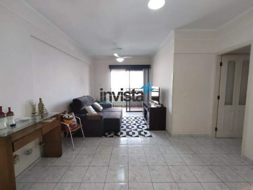 Foto 1 de Apartamento com 3 Quartos à venda, 103m² em Embaré, Santos