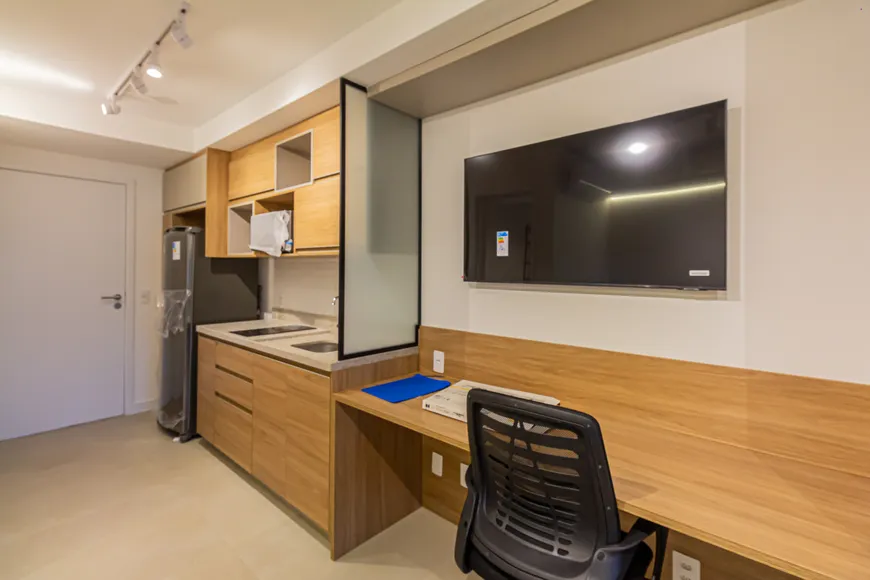 Foto 1 de Apartamento com 1 Quarto para alugar, 33m² em Brooklin, São Paulo