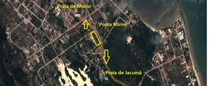 Foto 1 de Lote/Terreno à venda, 4000m² em Praia De Jacuma, Ceará Mirim