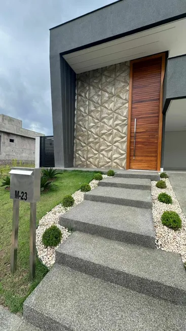 Foto 1 de Casa com 3 Quartos à venda, 160m² em Jardins Bolonha, Senador Canedo