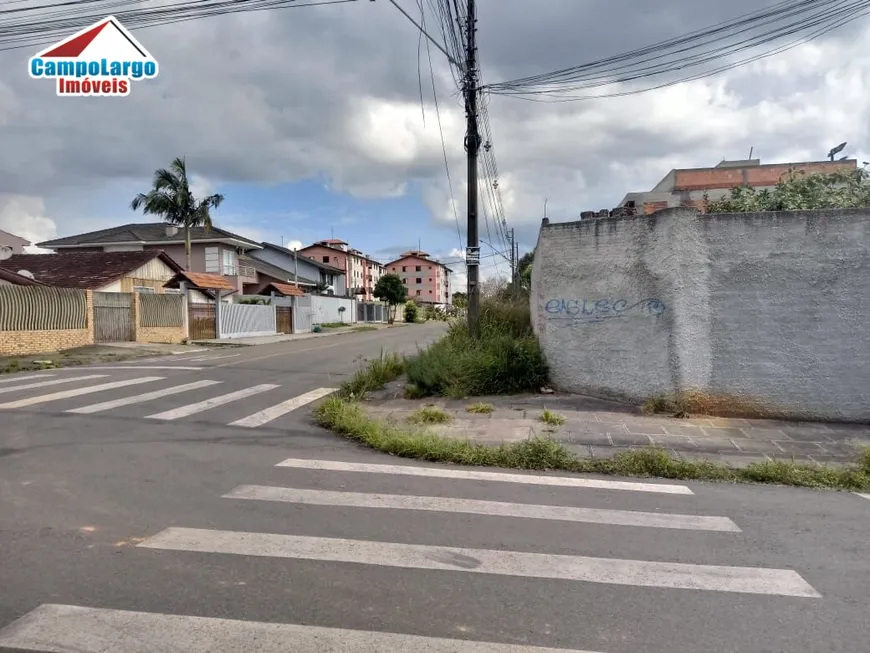 Foto 1 de Lote/Terreno à venda, 650m² em Vila Bancaria , Campo Largo