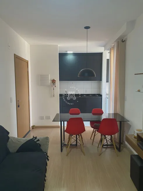 Foto 1 de Apartamento com 2 Quartos à venda, 52m² em Engordadouro, Jundiaí