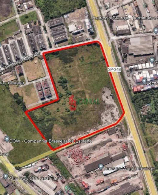 Foto 1 de Lote/Terreno à venda, 9300m² em Jardim Esplanada do Castelo Vicente de Carvalho, Guarujá