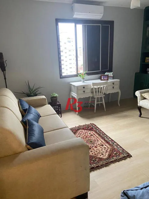 Foto 1 de Apartamento com 4 Quartos à venda, 180m² em Ponta da Praia, Santos