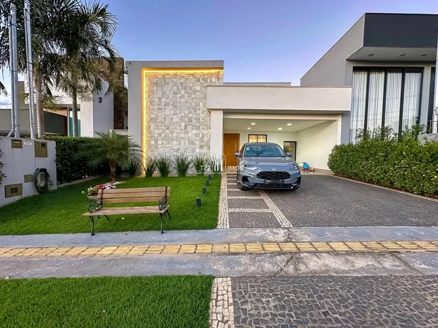 Foto 1 de Casa de Condomínio com 3 Quartos à venda, 198m² em Residencial Balneario, Goiânia