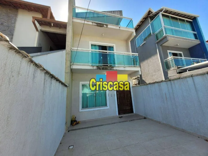 Foto 1 de Casa com 3 Quartos à venda, 117m² em Jardim Bela Vista, Rio das Ostras