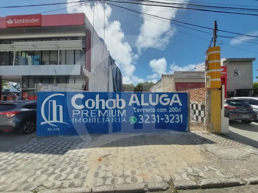 Foto 1 de Lote/Terreno para alugar, 200m² em Treze de Julho, Aracaju