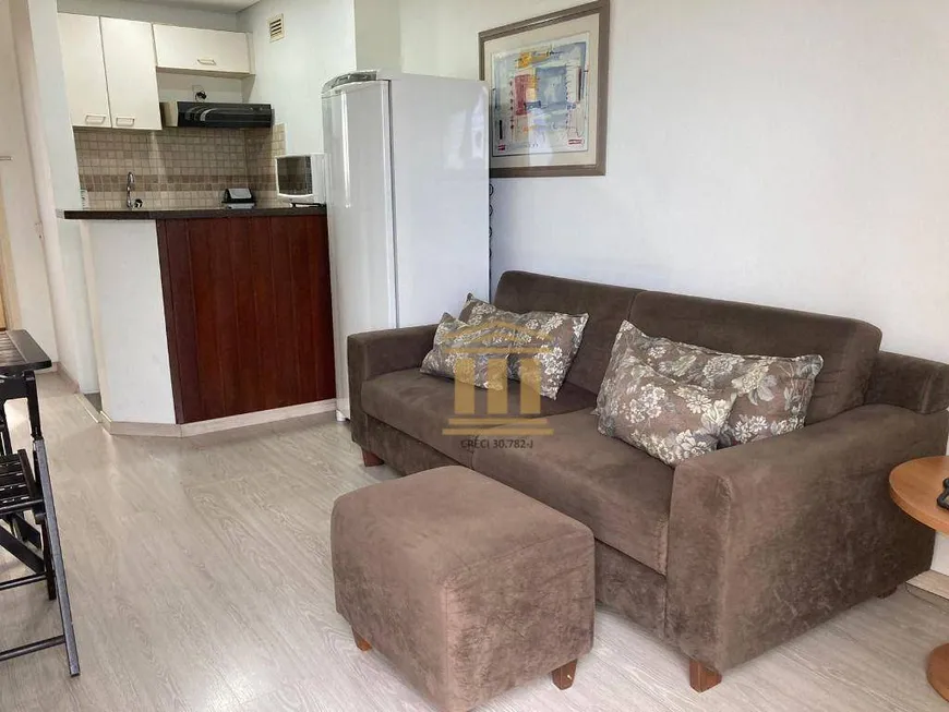 Foto 1 de Flat com 1 Quarto para alugar, 36m² em Jardim São Dimas, São José dos Campos