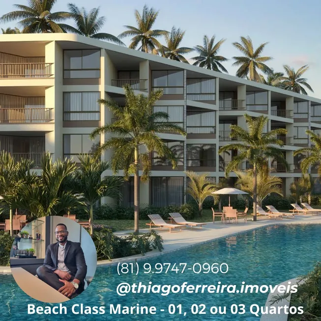 Foto 1 de Apartamento com 3 Quartos à venda, 118m² em Praia dos Carneiros, Tamandare