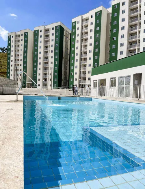 Foto 1 de Apartamento com 2 Quartos à venda, 45m² em Água Limpa, Volta Redonda