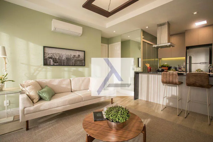 Foto 1 de Apartamento com 1 Quarto à venda, 64m² em Brooklin, São Paulo