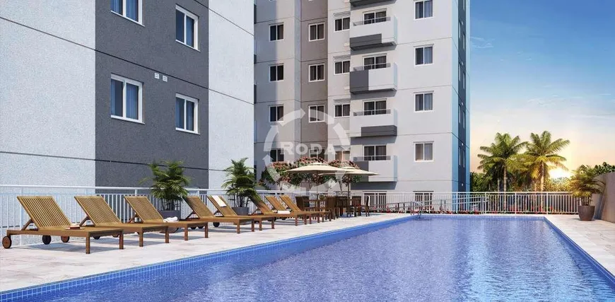 Foto 1 de Apartamento com 2 Quartos à venda, 43m² em Jabaquara, Santos