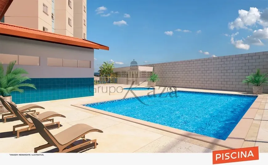 Foto 1 de Apartamento com 2 Quartos à venda, 50m² em Loteamento Jardim Sol Nascente, Jacareí