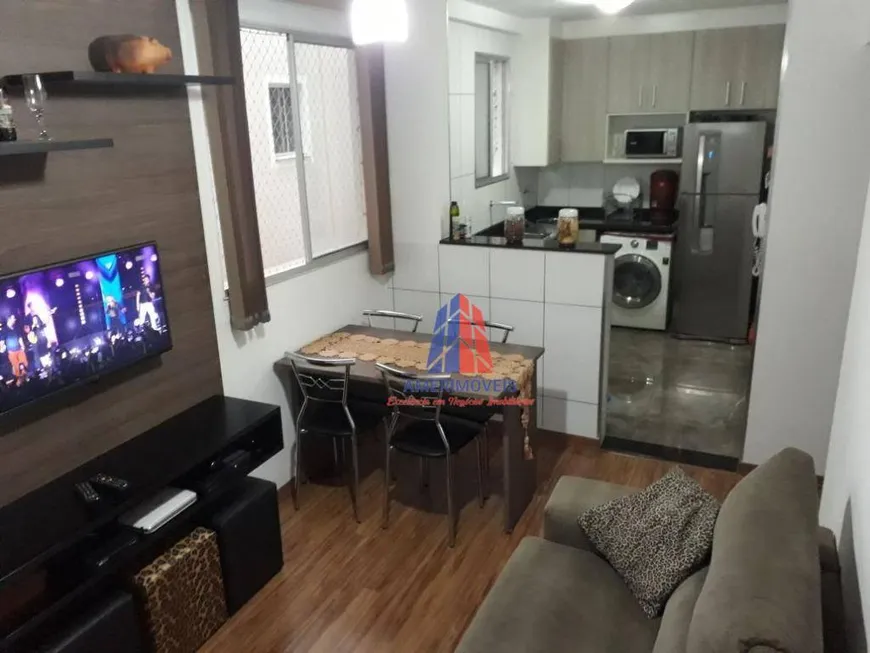 Foto 1 de Apartamento com 2 Quartos à venda, 47m² em Jardim Recanto, Americana