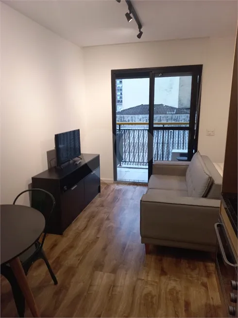 Foto 1 de Apartamento com 1 Quarto para venda ou aluguel, 26m² em Santa Cecília, São Paulo