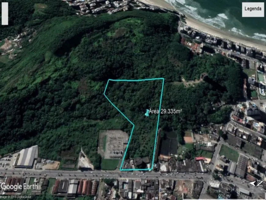 Foto 1 de Lote/Terreno à venda, 29335m² em Jardim Astúrias, Guarujá