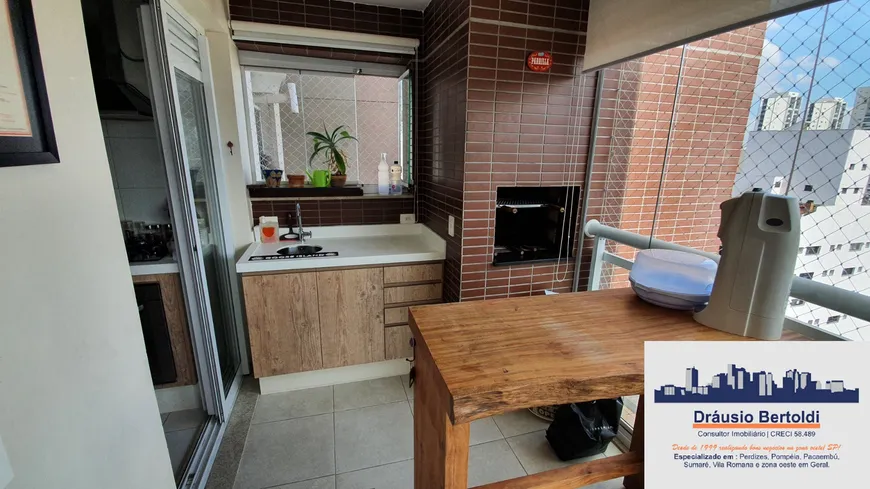 Foto 1 de Apartamento com 3 Quartos à venda, 91m² em Vila Romana, São Paulo