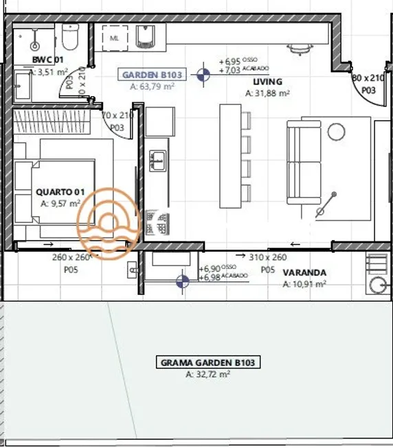 Foto 1 de Apartamento com 1 Quarto à venda, 64m² em Lagoa da Conceição, Florianópolis