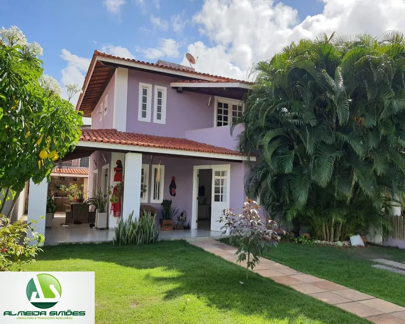 Foto 1 de Casa de Condomínio com 4 Quartos à venda, 398m² em Buraquinho, Lauro de Freitas