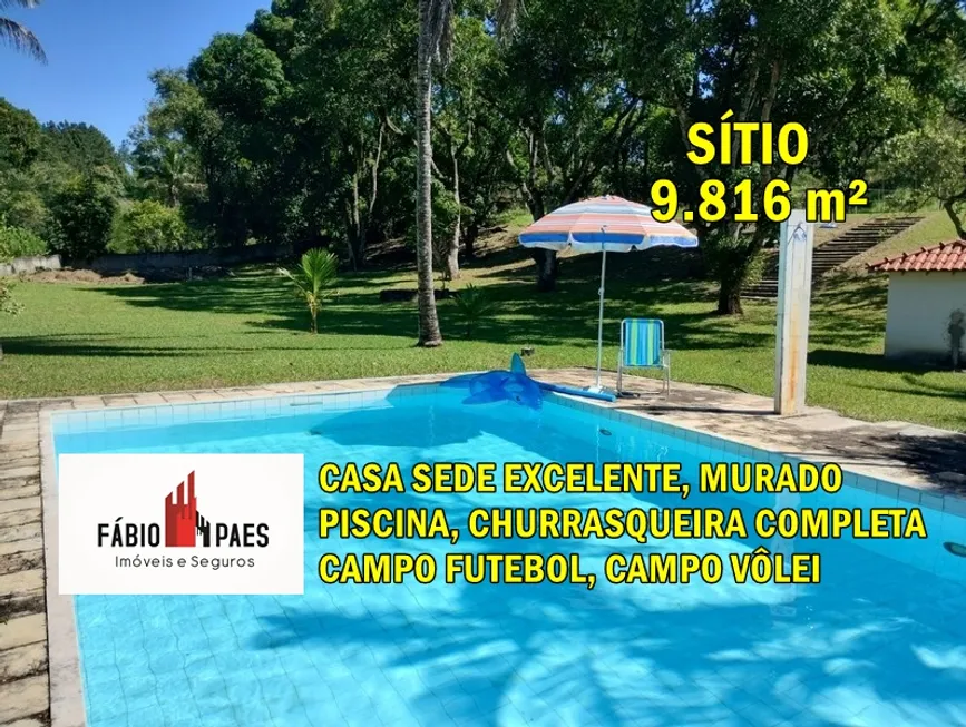 Foto 1 de Fazenda/Sítio com 3 Quartos à venda, 9816m² em Agro Brasil, Cachoeiras de Macacu