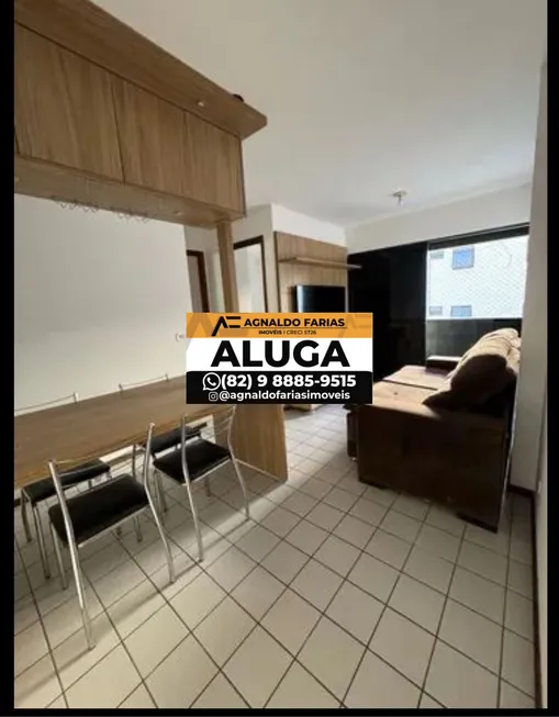 Foto 1 de Apartamento com 2 Quartos para alugar, 65m² em Ponta Verde, Maceió