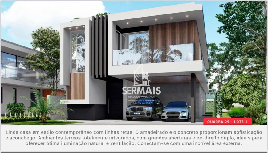 Foto 1 de Casa de Condomínio com 3 Quartos à venda, 328m² em Alto Pereque, Porto Belo
