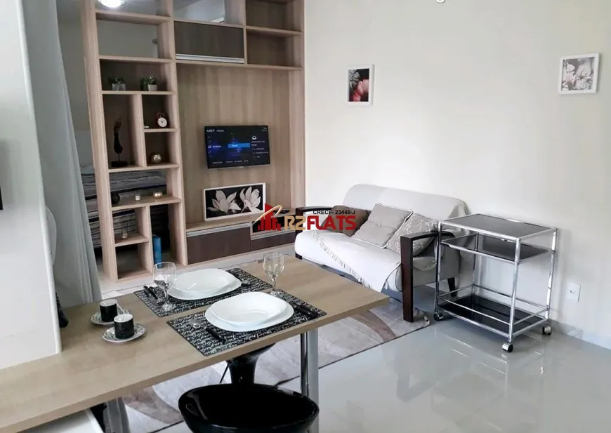 Foto 1 de Flat com 1 Quarto para alugar, 38m² em Paraíso, São Paulo