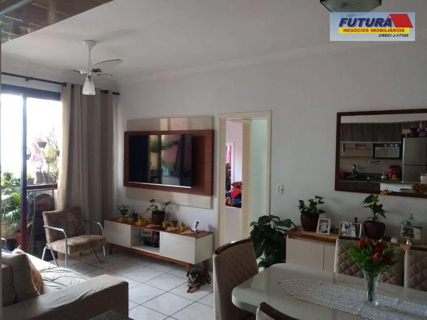 Foto 1 de Apartamento com 2 Quartos à venda, 80m² em Gonzaguinha, São Vicente