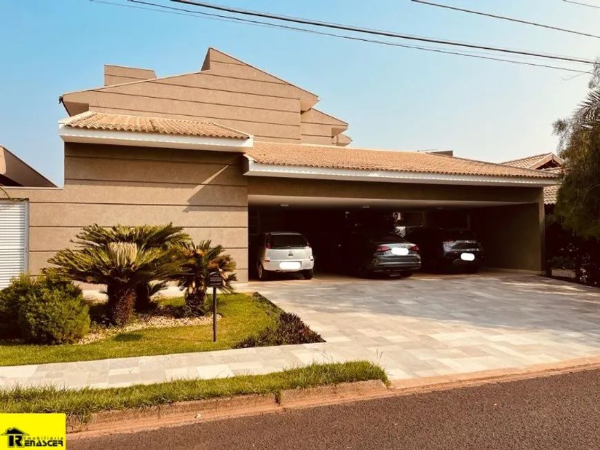 Foto 1 de Casa de Condomínio com 3 Quartos à venda, 370m² em Residencial Damha III, São José do Rio Preto