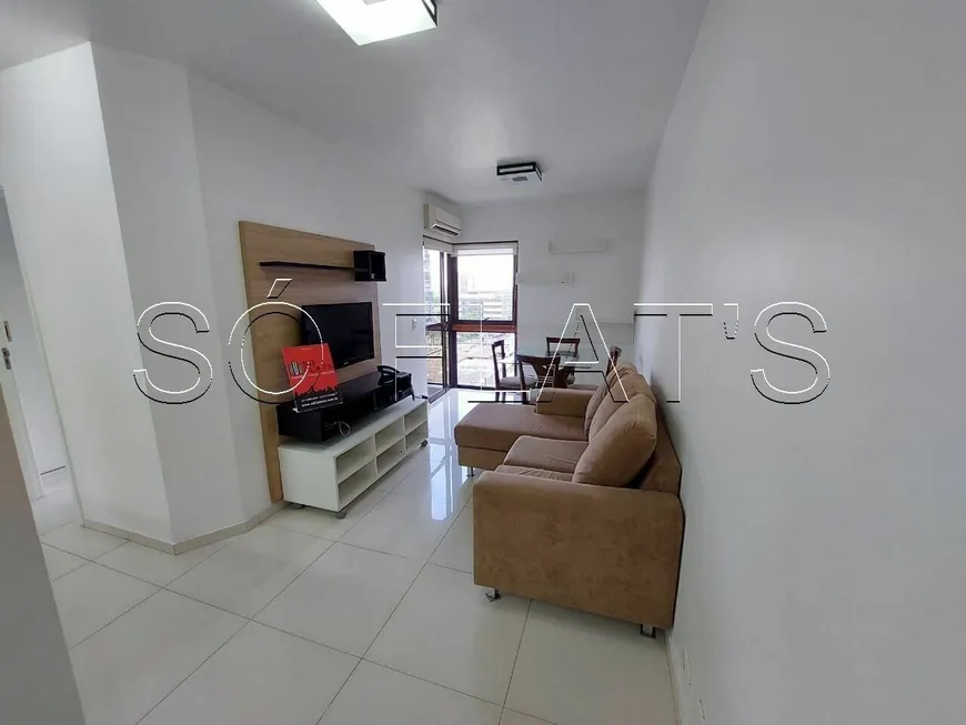 Foto 1 de Apartamento com 1 Quarto para alugar, 55m² em Jardins, São Paulo