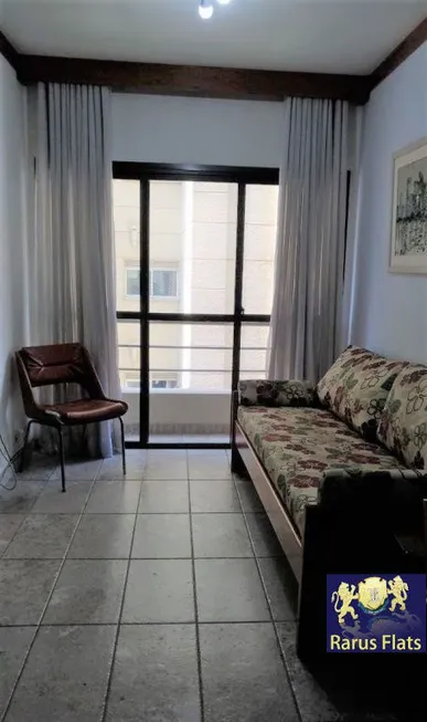 Foto 1 de Flat com 1 Quarto para alugar, 40m² em Jardins, São Paulo