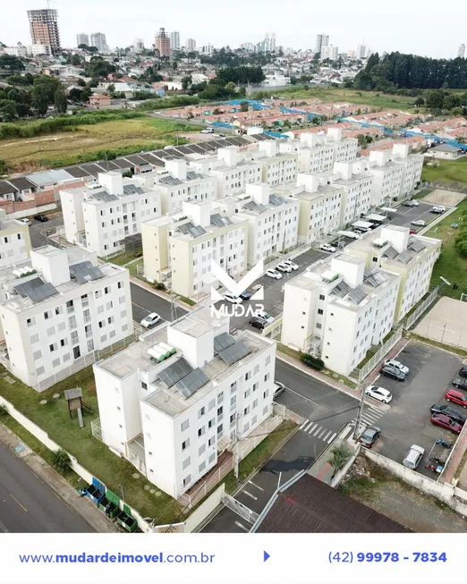 Foto 1 de Apartamento com 2 Quartos à venda, 50m² em Órfãs, Ponta Grossa