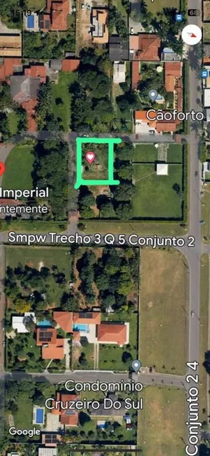 Foto 1 de Lote/Terreno à venda, 440m² em Park Way , Brasília