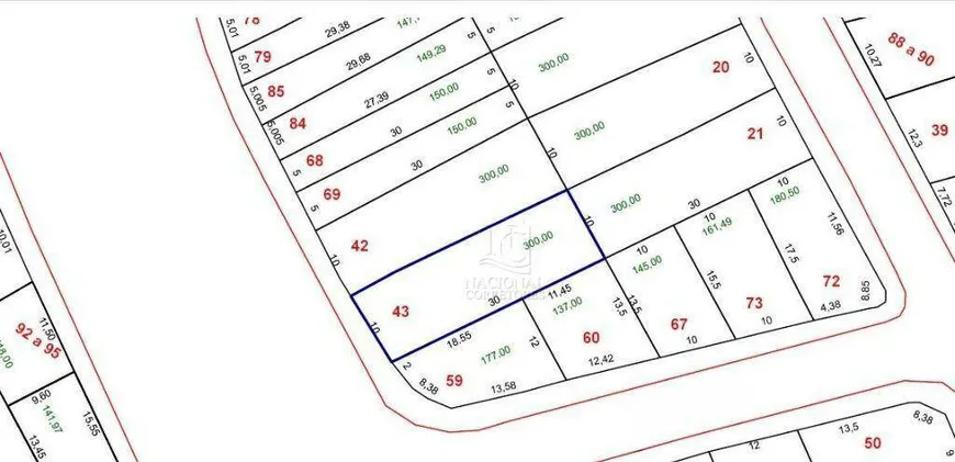 Foto 1 de Lote/Terreno à venda, 300m² em Parque Novo Oratorio, Santo André