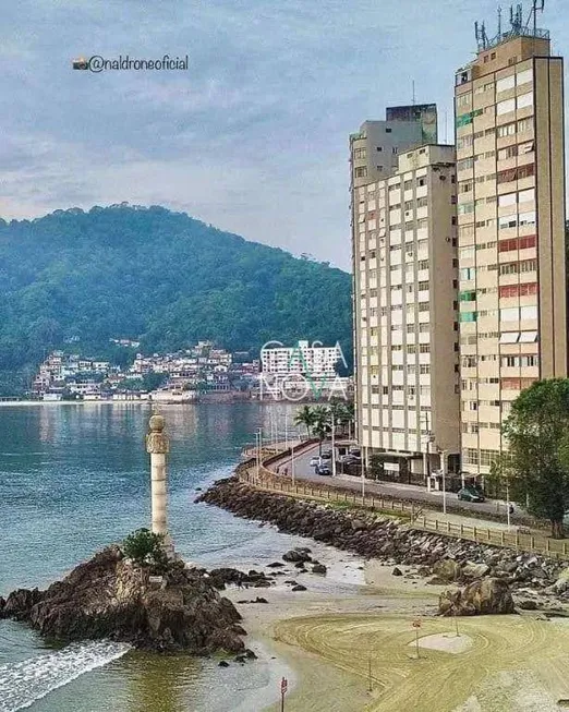 Foto 1 de Apartamento com 1 Quarto à venda, 50m² em Morro dos Barbosas, São Vicente