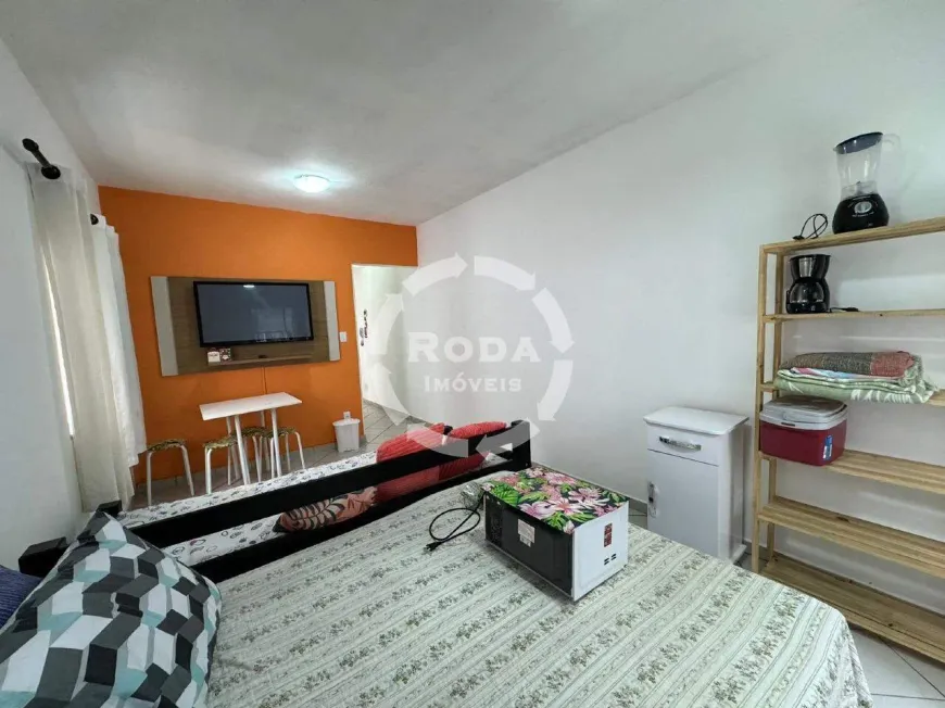 Foto 1 de com 1 Quarto à venda, 32m² em José Menino, Santos