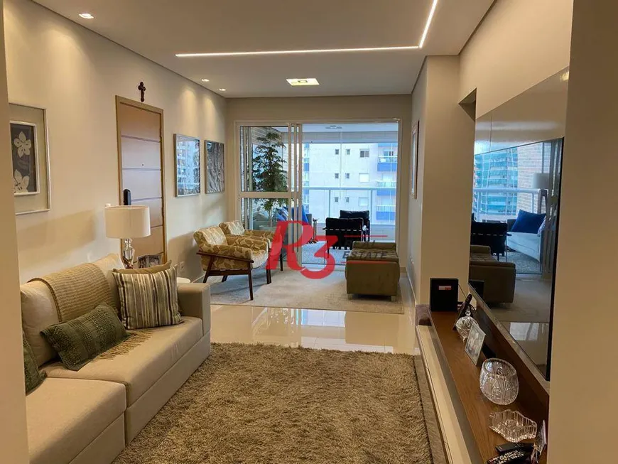 Foto 1 de Apartamento com 3 Quartos à venda, 127m² em Boqueirão, Santos