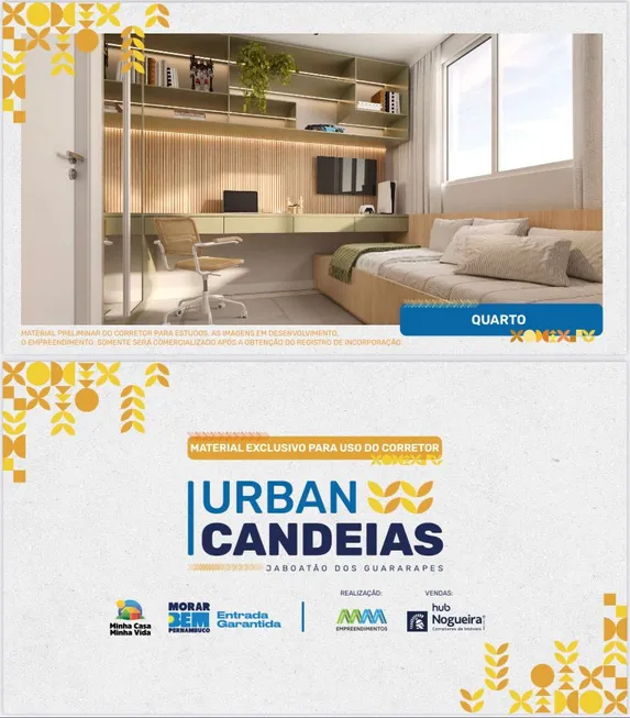 Foto 1 de Apartamento com 2 Quartos à venda, 65m² em Candeias, Jaboatão dos Guararapes