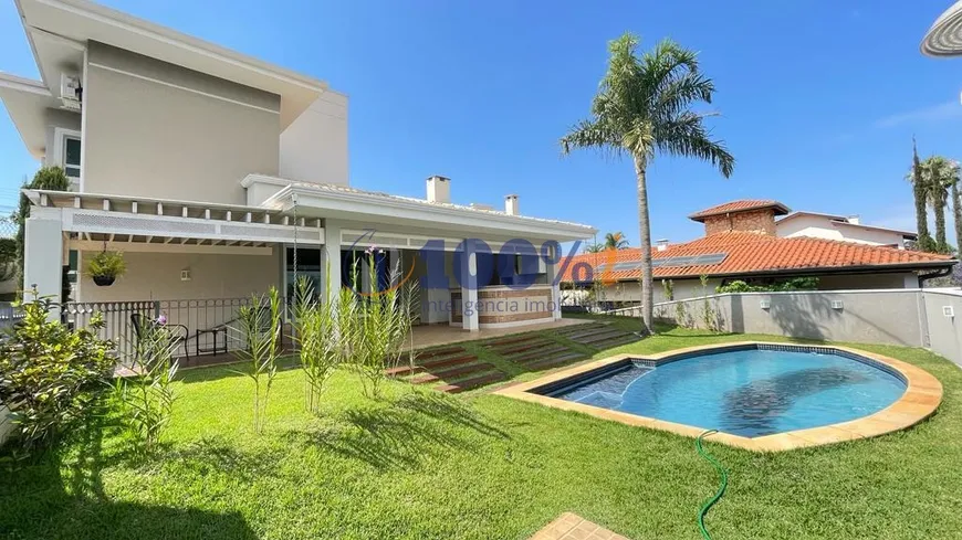 Foto 1 de Casa de Condomínio com 4 Quartos à venda, 256m² em Loteamento Alphaville Campinas, Campinas