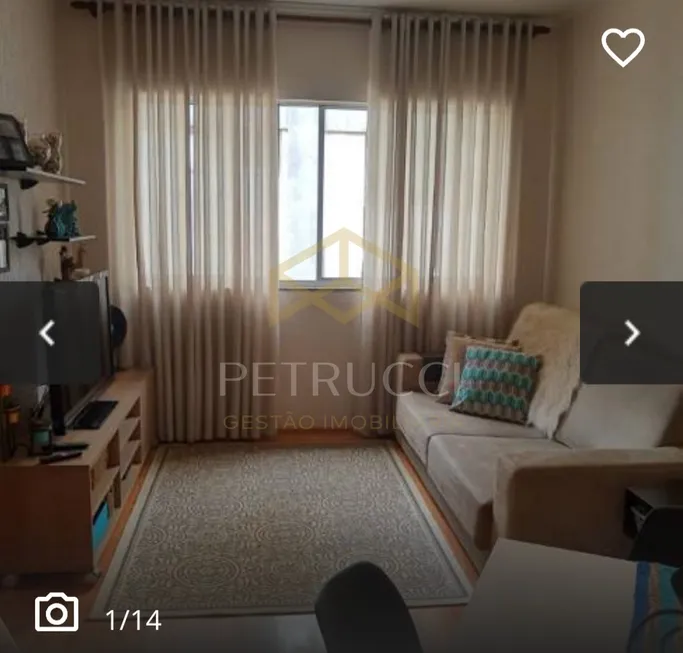 Foto 1 de Apartamento com 1 Quarto à venda, 58m² em Cambuí, Campinas