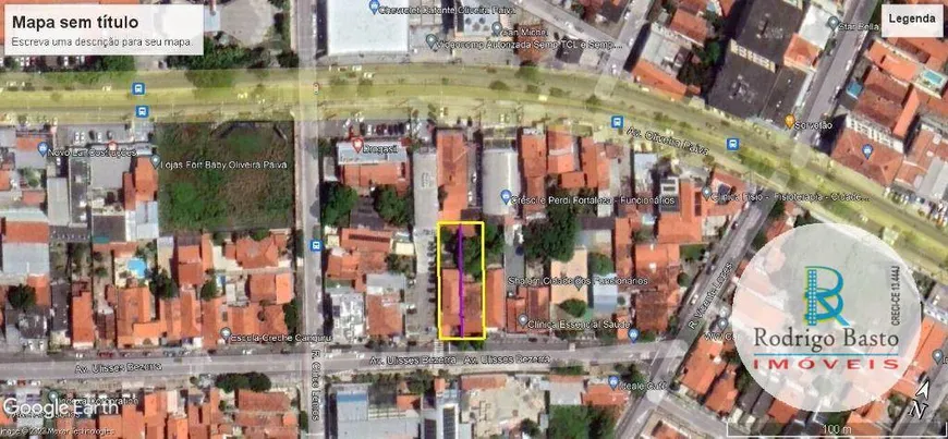Foto 1 de Lote/Terreno à venda, 520m² em Cidade dos Funcionários, Fortaleza